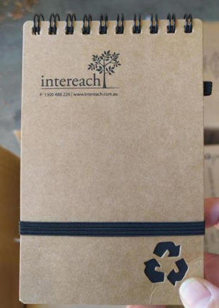 CUS97 Intereach notepads