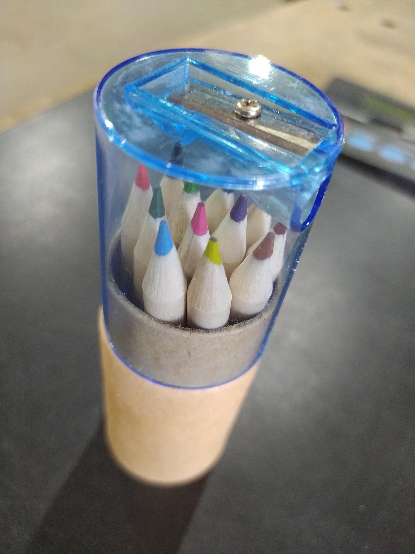 CUS97 2in1 Colour Pencil Tube