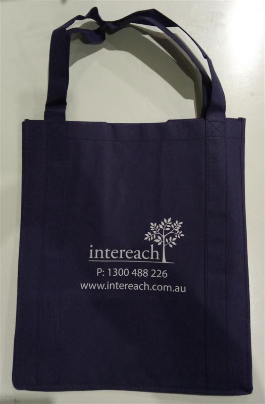 CUS97 Intereach Logo shopping Bag Extra Large Non-Woven