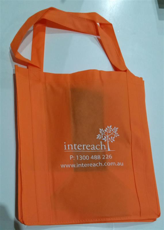 CUS97 Intereach Logo shopping Bag Extra Large Non-Woven